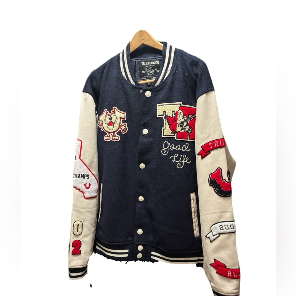 True Religion Varsity Jacket BNWT